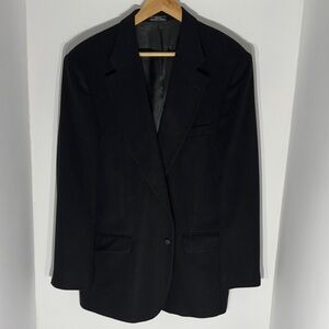 Macy's Men's Black Camel Hair Blazer